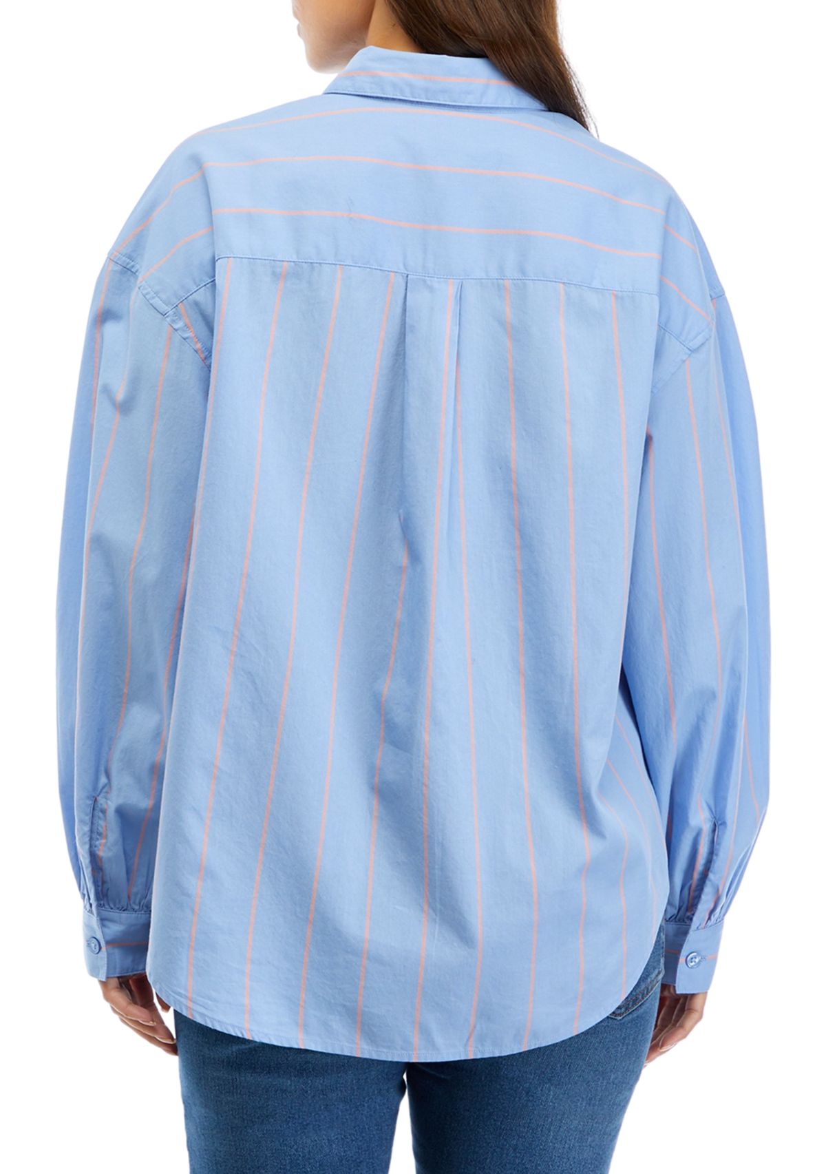 Petite Patch Pocket Button Down Shirt