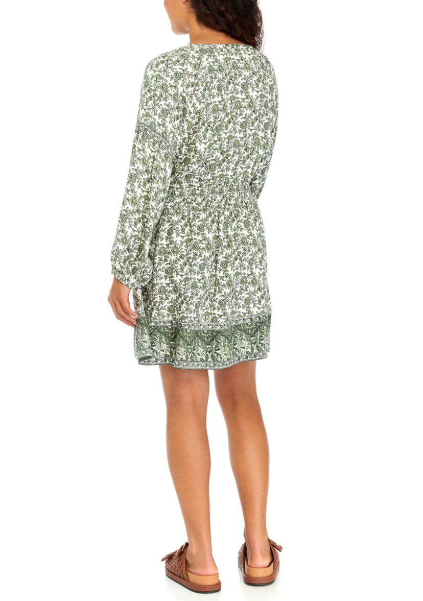 Petite Smocked Waist Dress