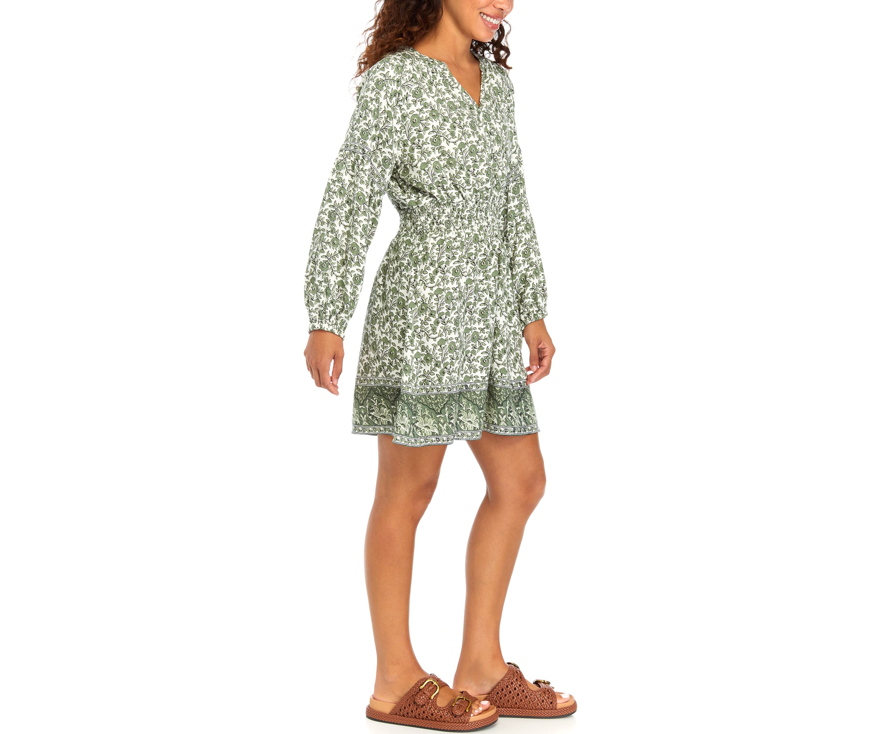 Petite Smocked Waist Dress