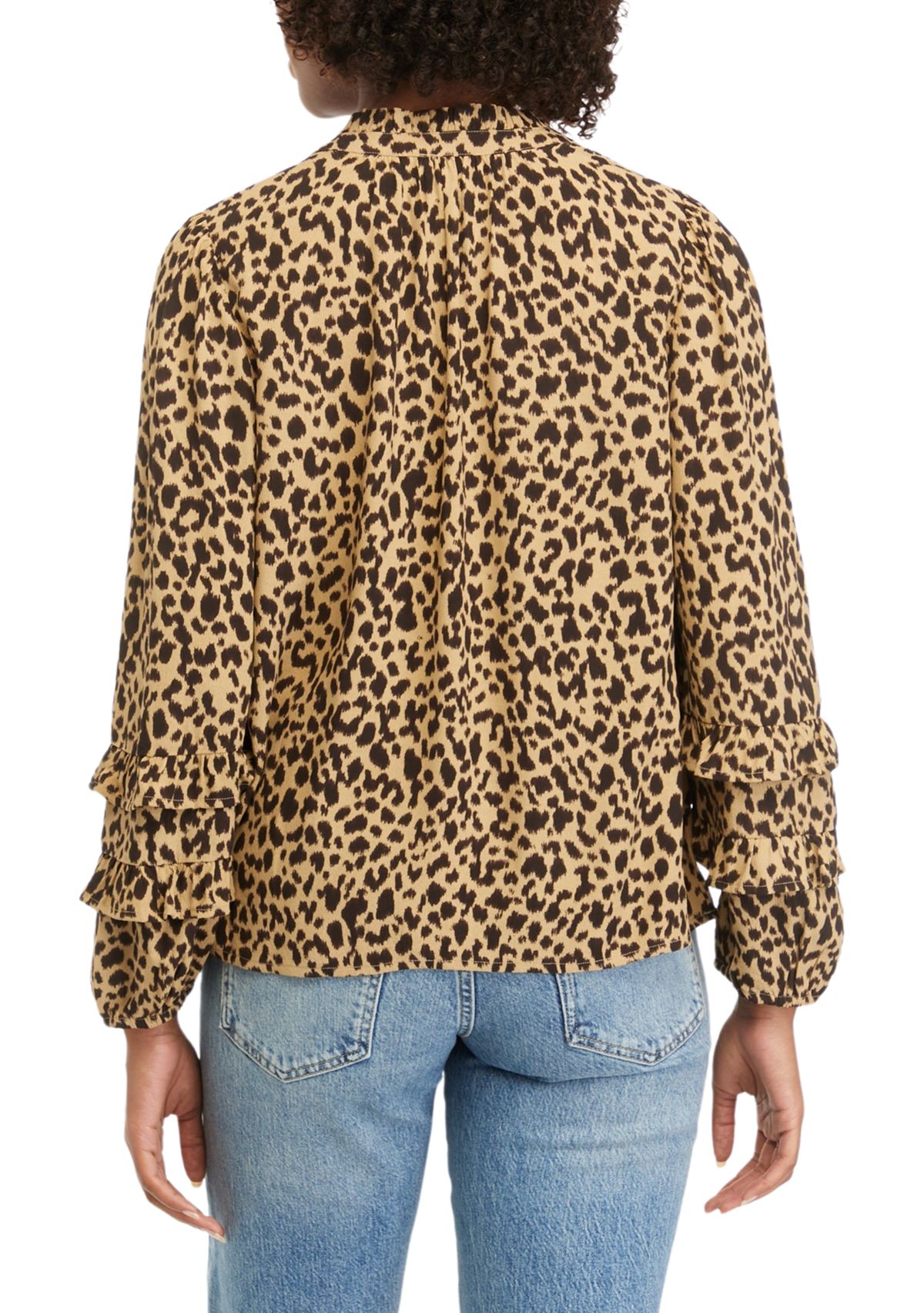 Petite Printed Blouse