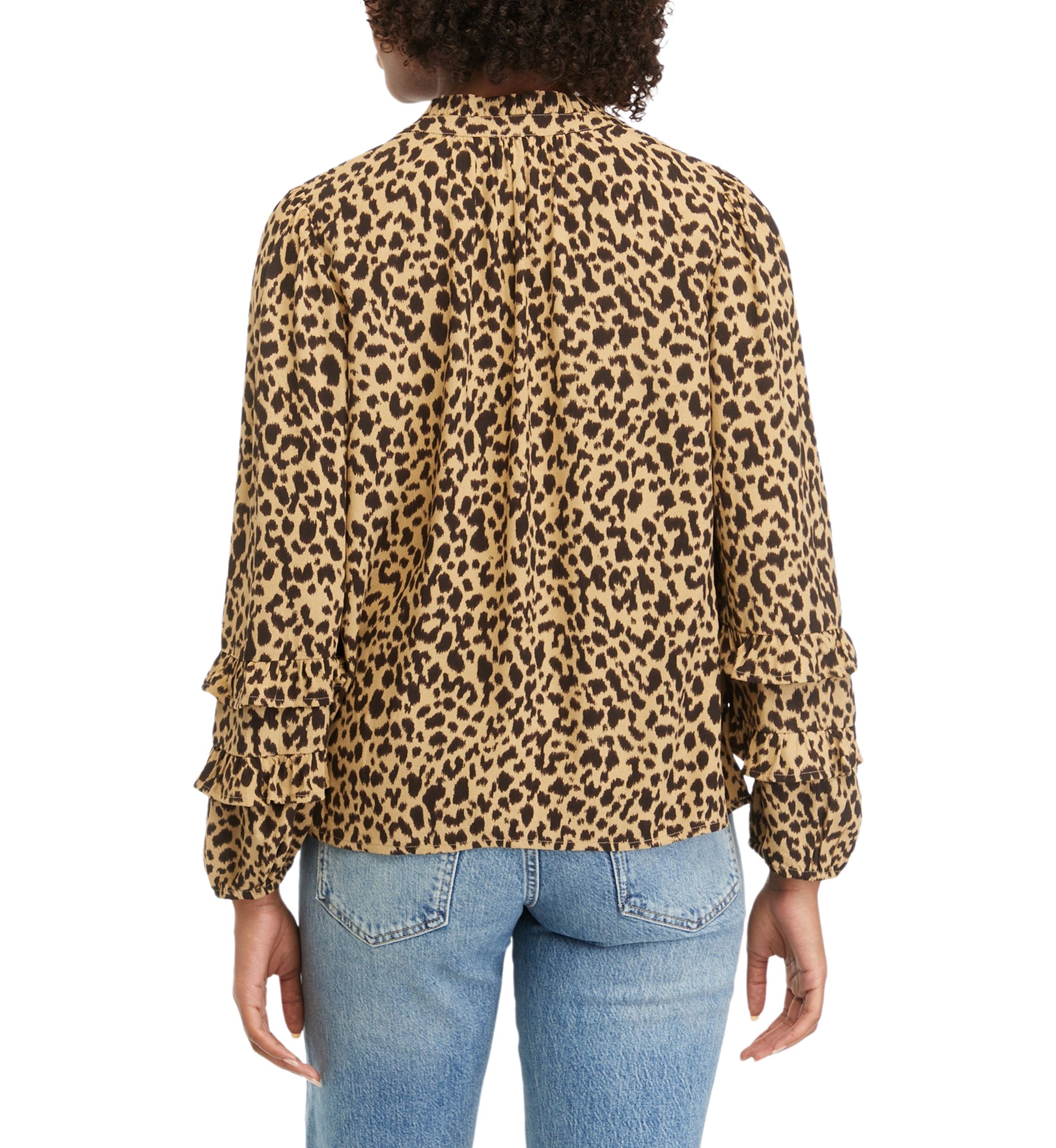 Petite Printed Blouse