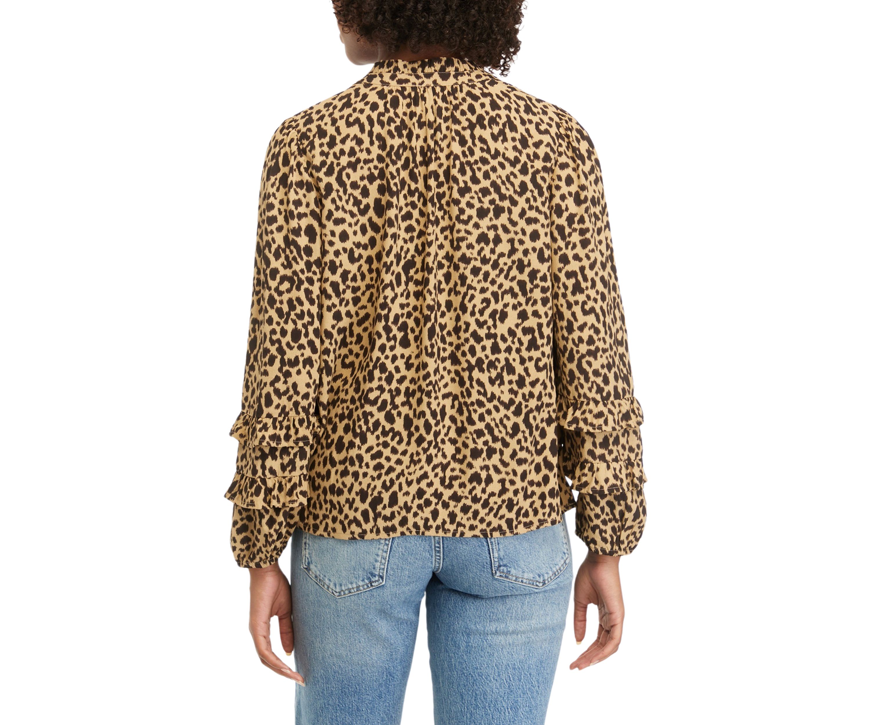Petite Printed Blouse