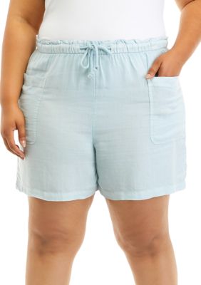 Belk plus size store shorts