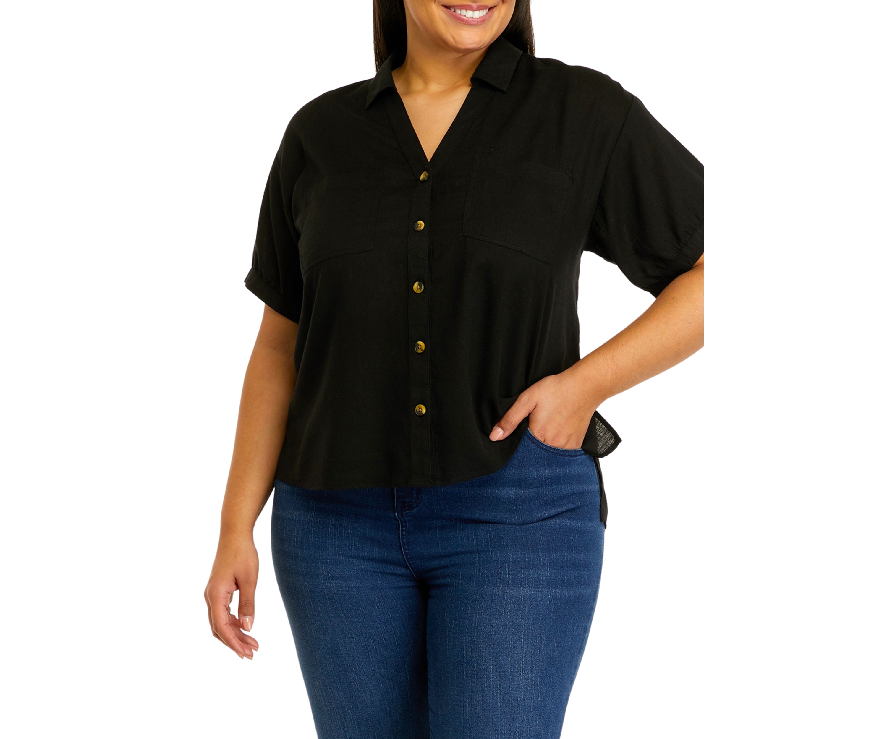 Plus Size Femme Resort Shirt