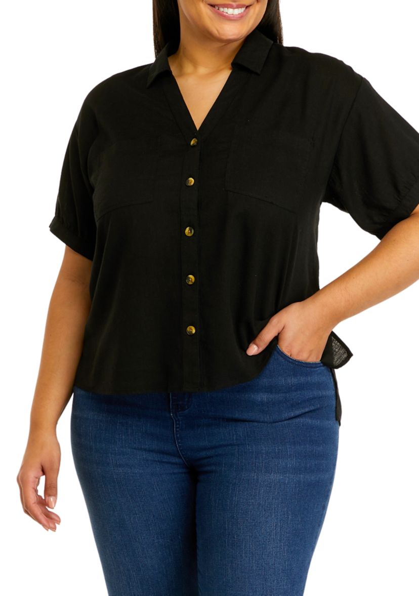 Plus Size Femme Resort Shirt
