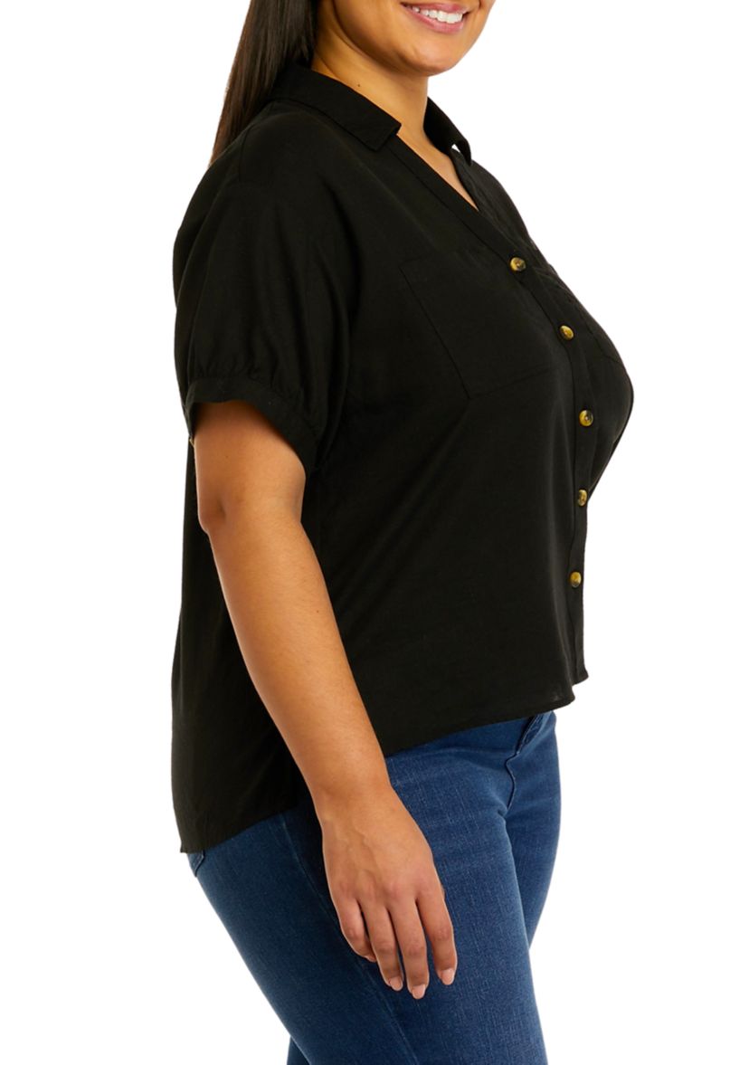 Plus Size Femme Resort Shirt