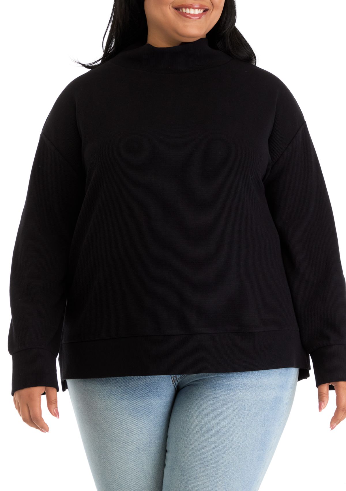 Plus Size Ottoman Sweatshirt