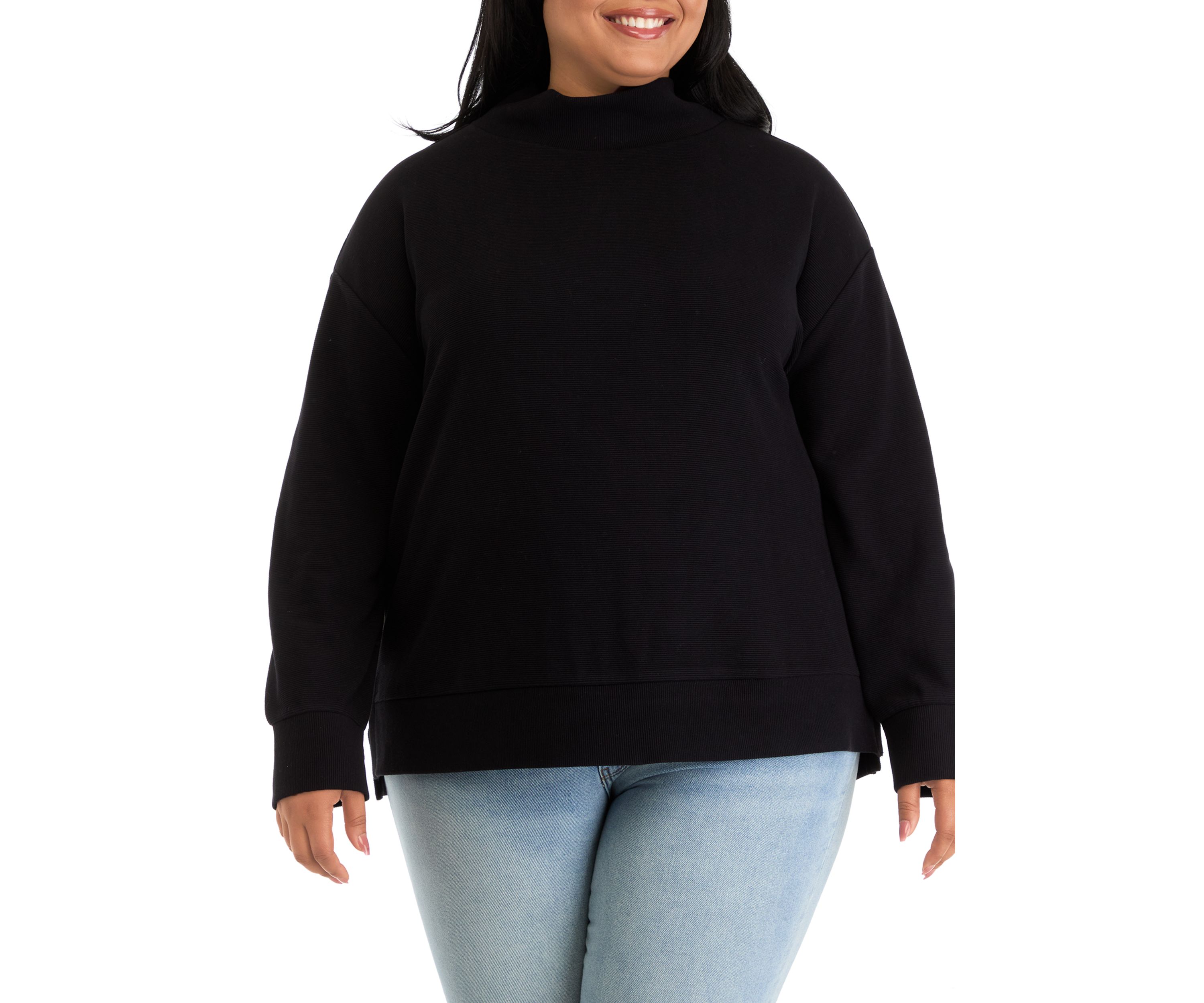 Plus Size Ottoman Sweatshirt