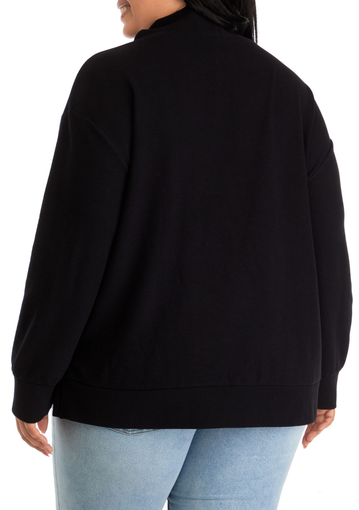 Plus Size Ottoman Sweatshirt