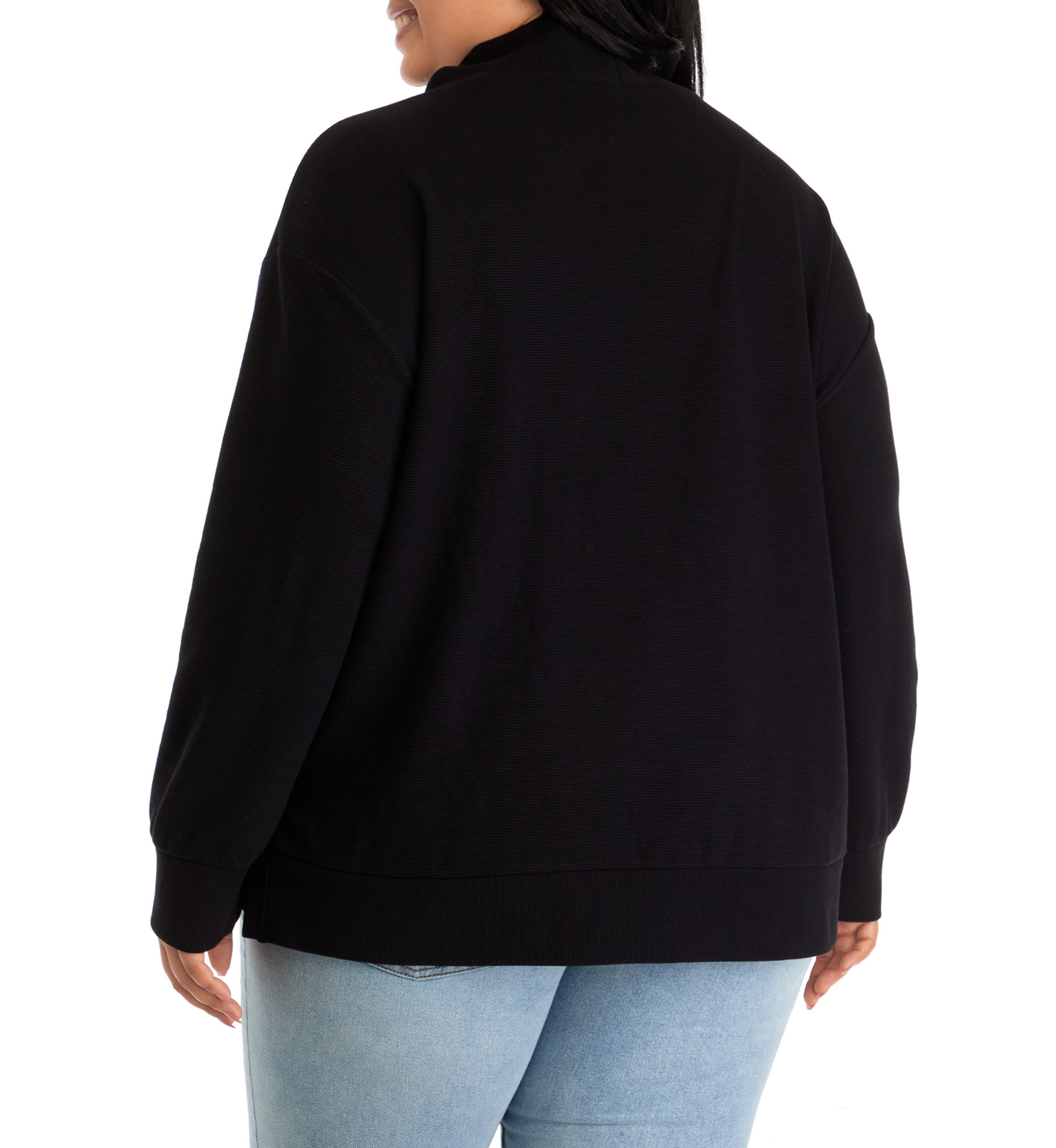 Plus Size Ottoman Sweatshirt