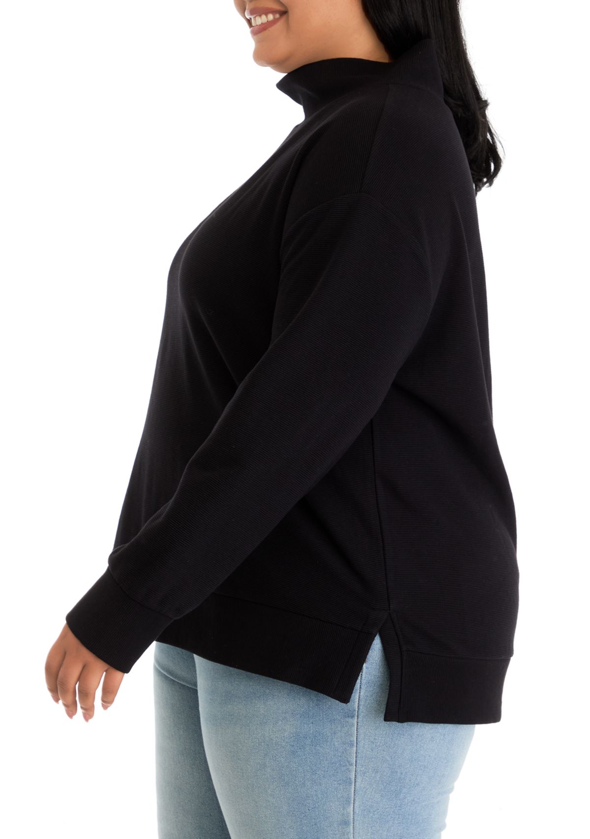 Plus Size Ottoman Sweatshirt