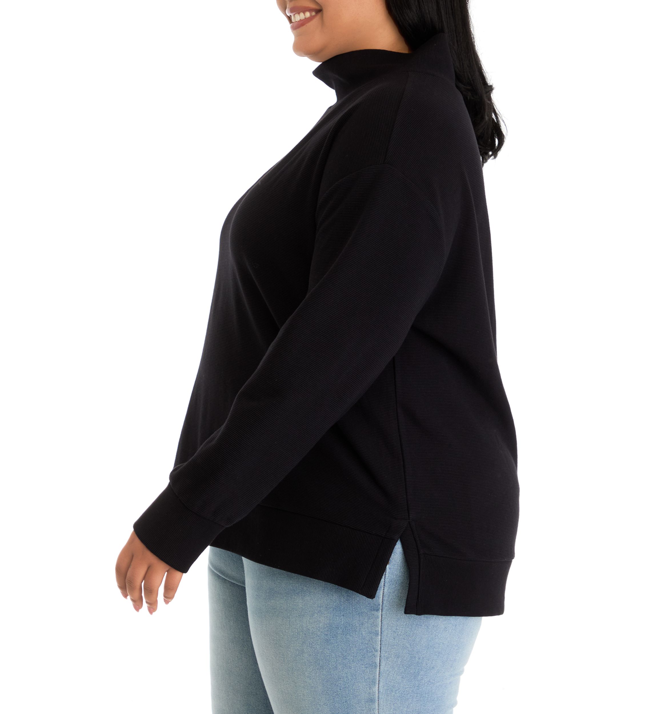 Plus Size Ottoman Sweatshirt