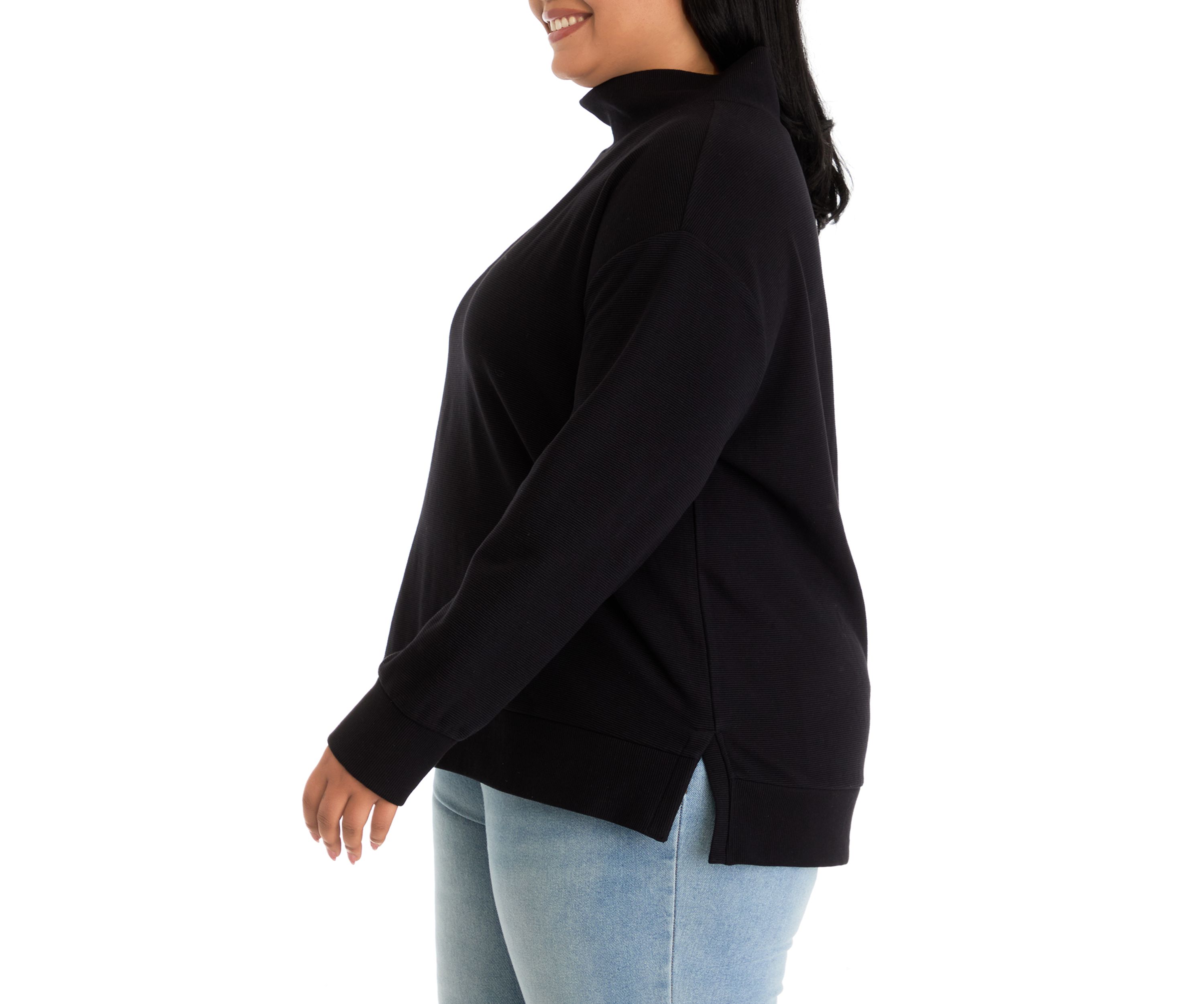 Plus Size Ottoman Sweatshirt