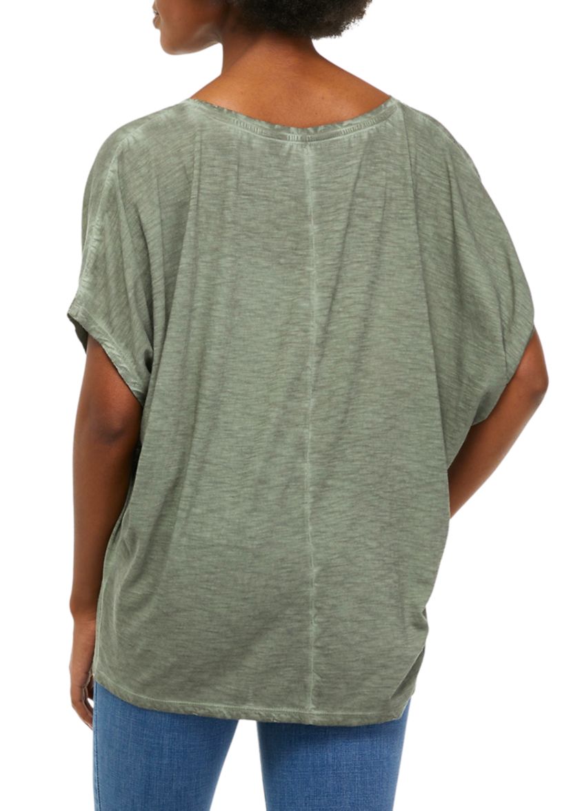 Studio Womens Short Sleeve Dolman T-Shirt