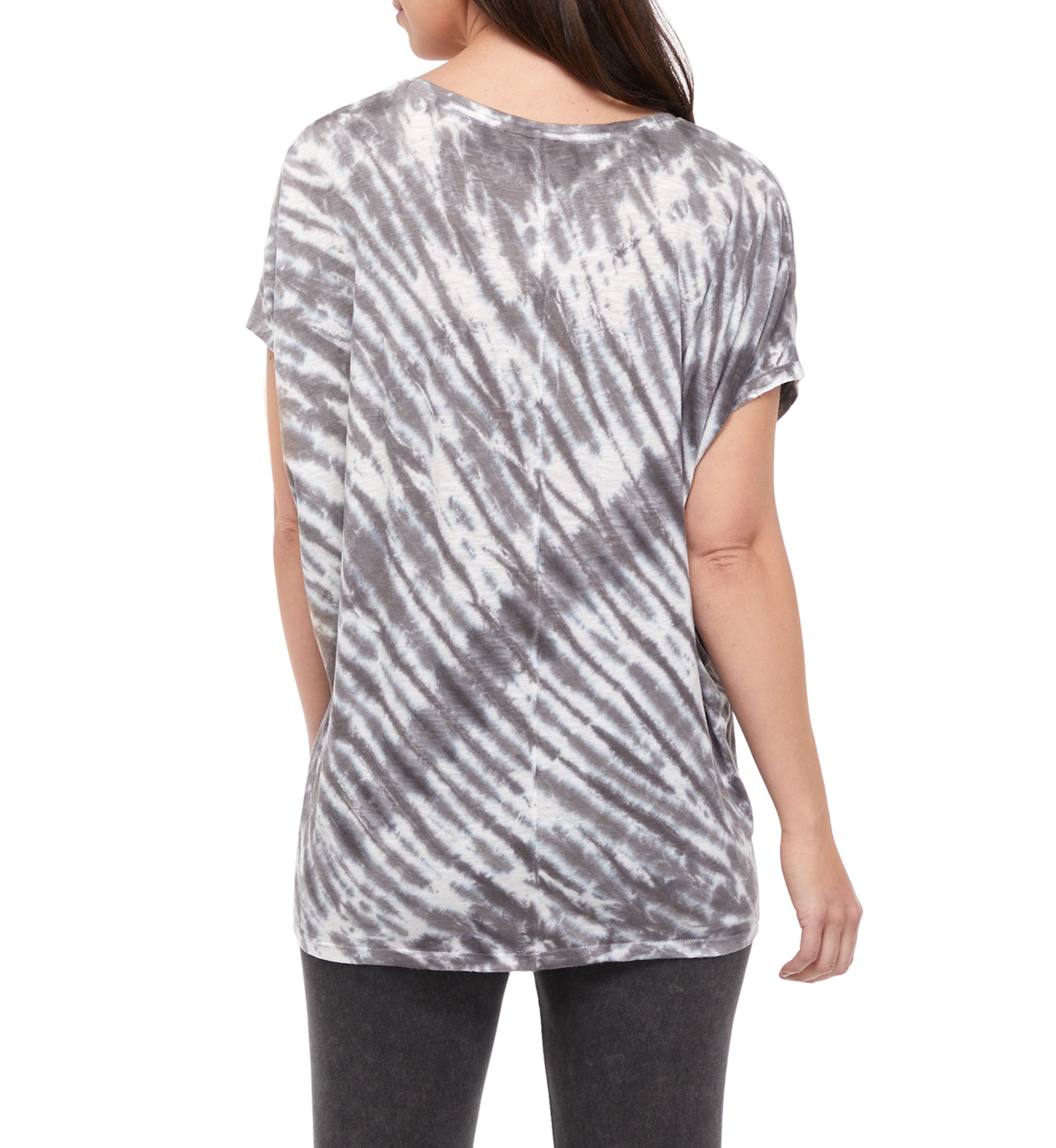 Studio Womens Short Sleeve Dolman T-Shirt