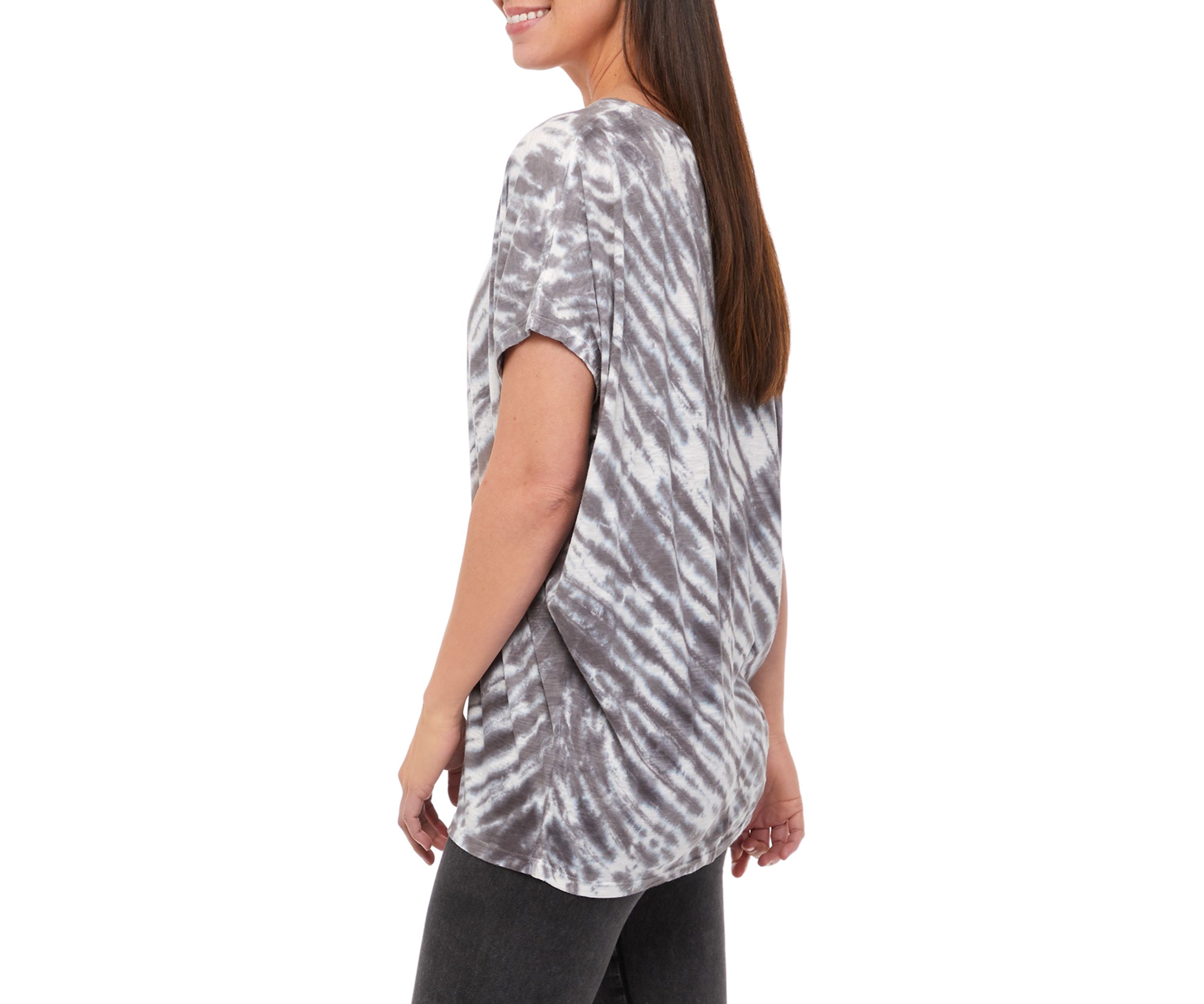 Studio Womens Short Sleeve Dolman T-Shirt