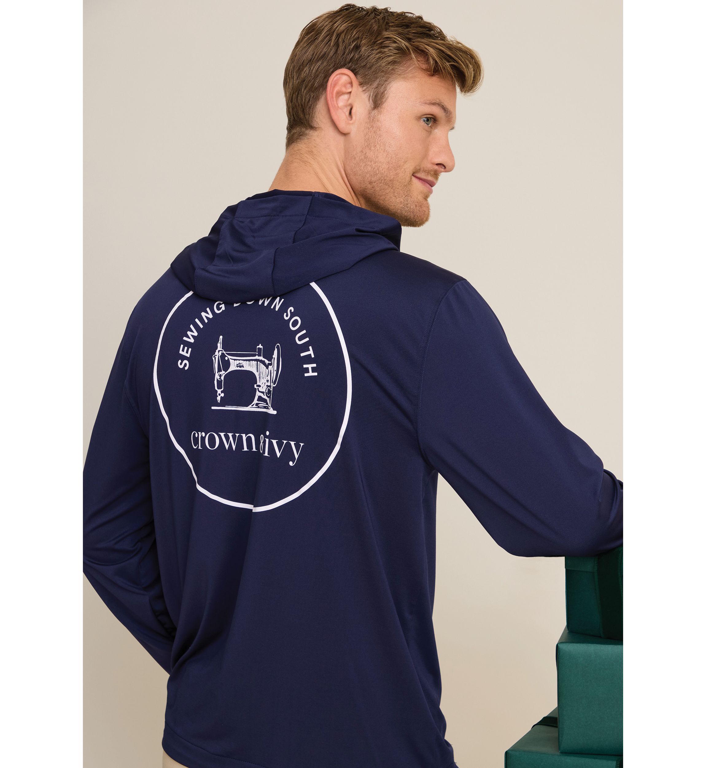 Sewing Down South x Crown & Ivy™ Craig Performance Hoodie