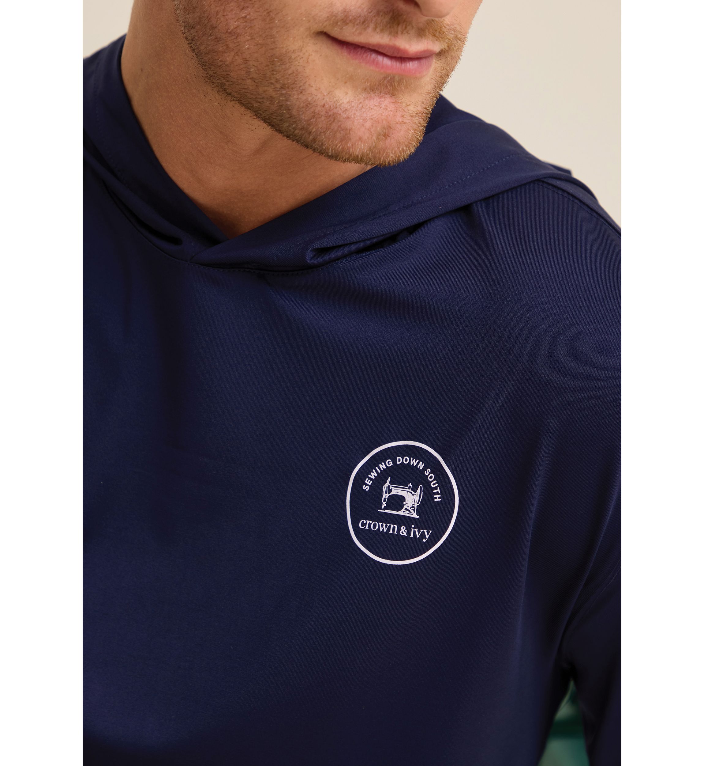 Sewing Down South x Crown & Ivy™ Craig Performance Hoodie
