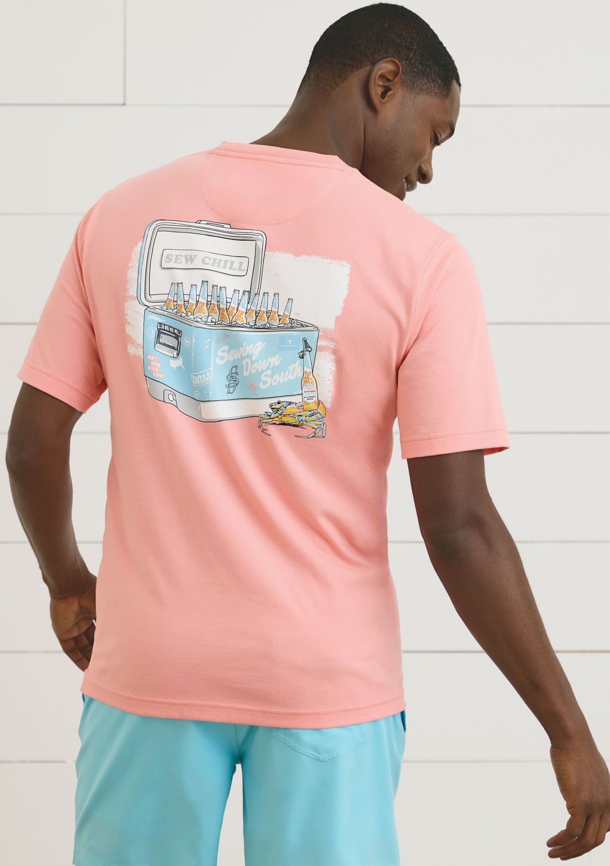 Sewing Down South x Crown & Ivy™ Cooper Short Sleeve Graphic T-Shirt		