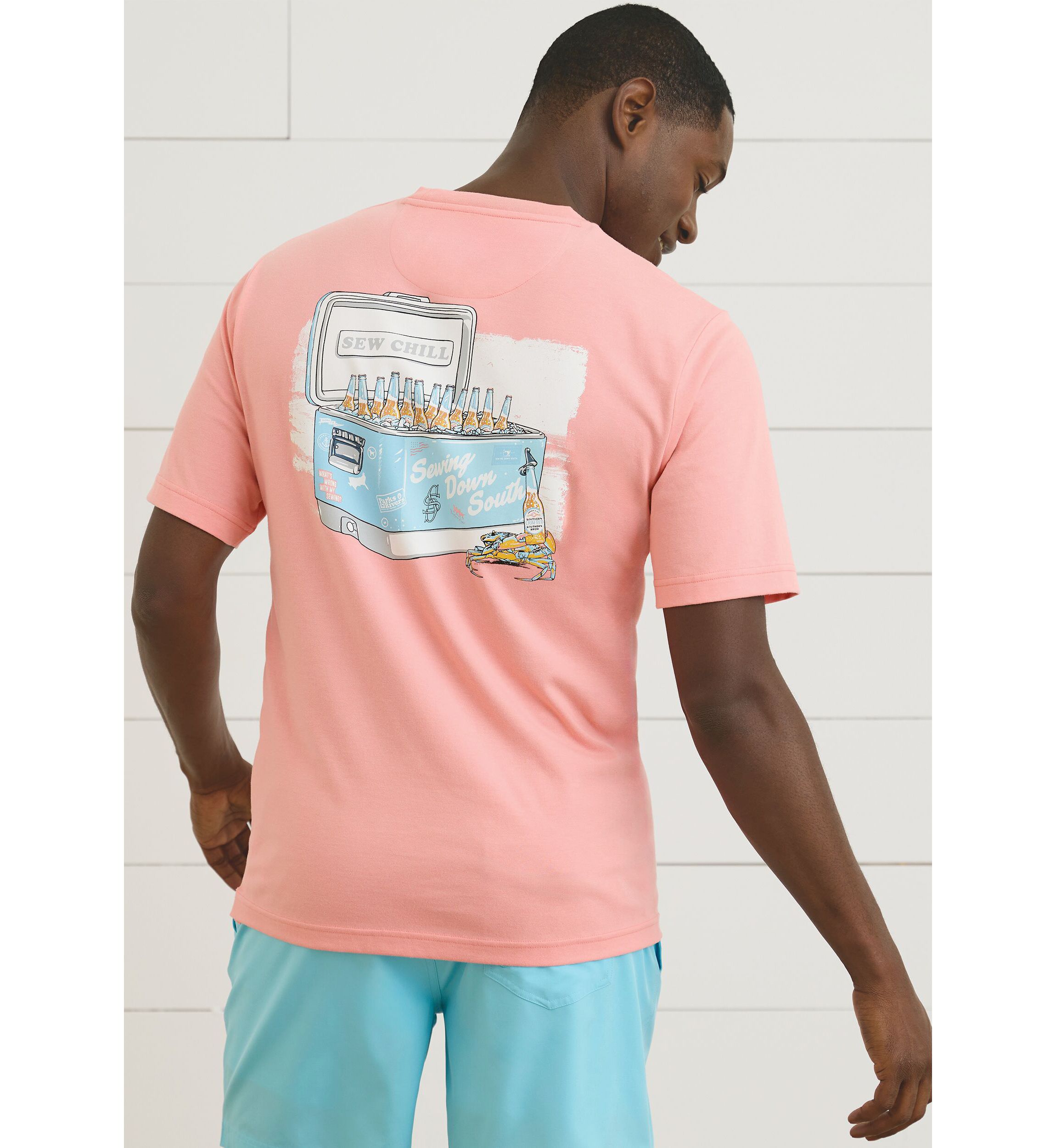 Sewing Down South x Crown & Ivy™ Cooper Short Sleeve Graphic T-Shirt		