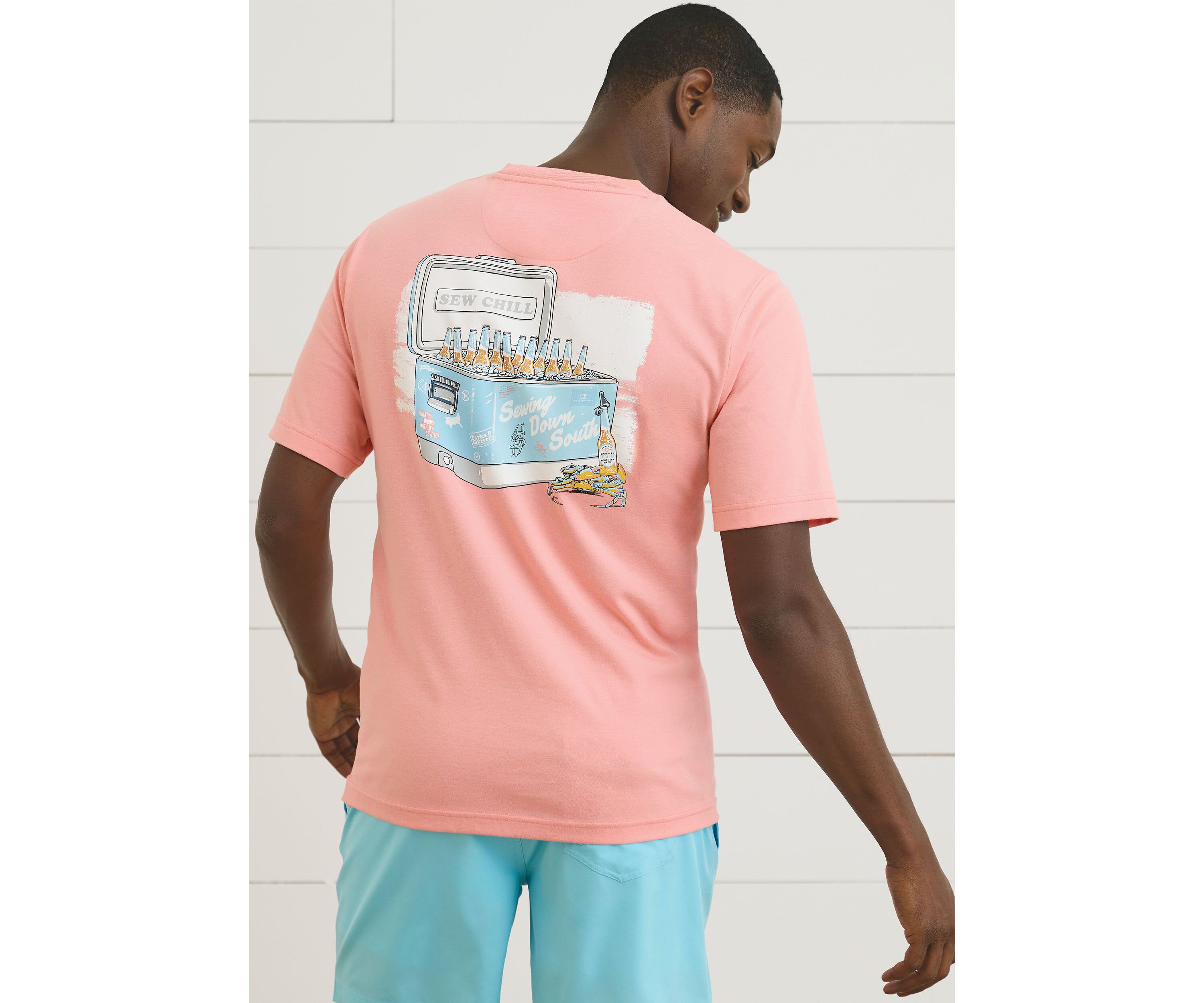 Sewing Down South x Crown & Ivy™ Cooper Short Sleeve Graphic T-Shirt		