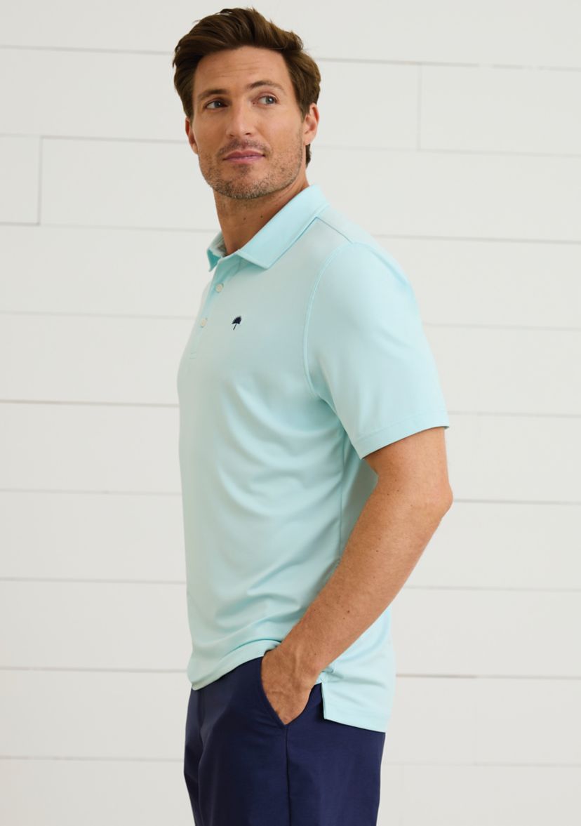 Sewing Down South x Crown & Ivy™ Wentworth Solid Short Sleeve Performance Polo Shirt