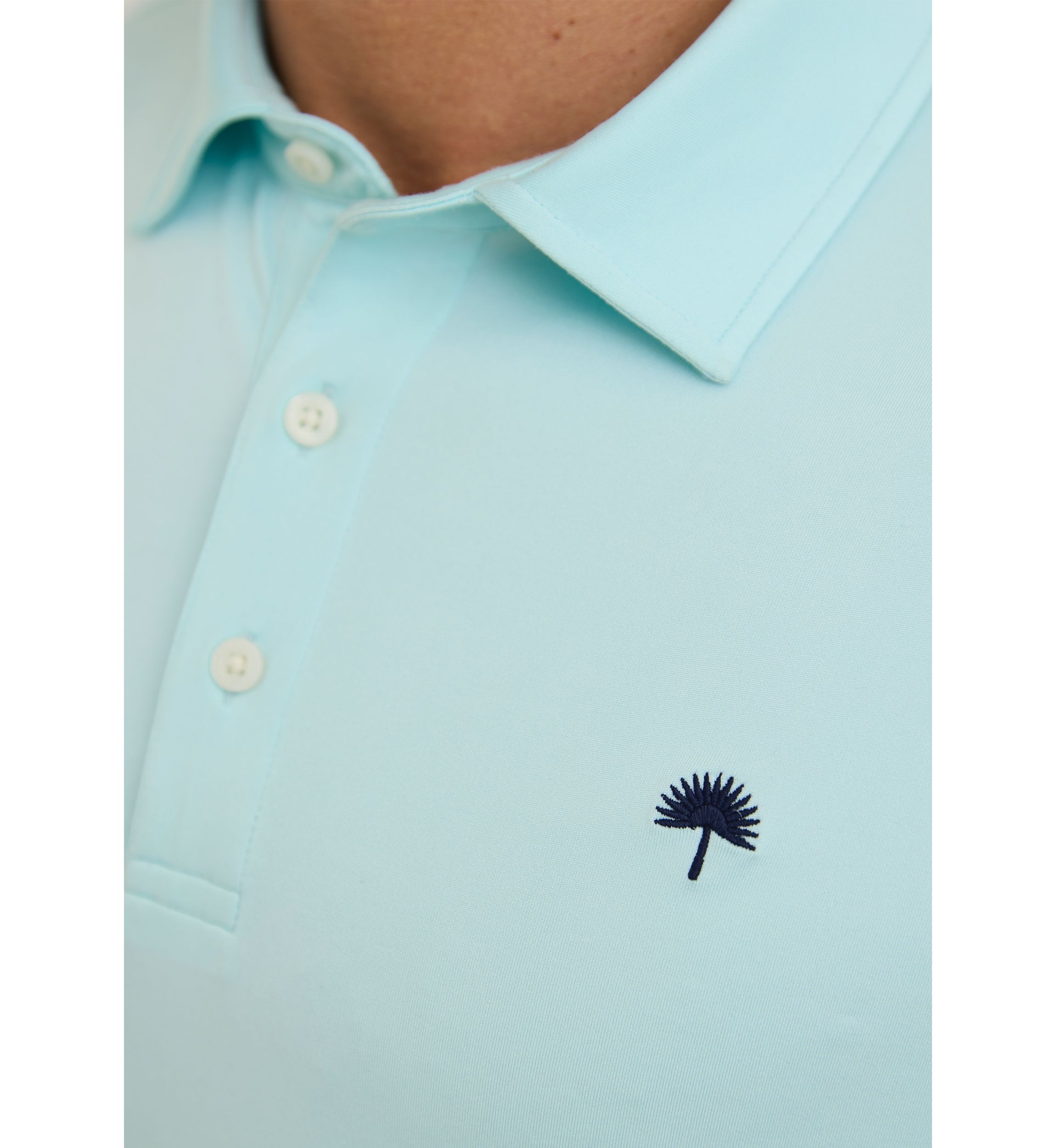 Sewing Down South x Crown & Ivy™ Wentworth Solid Short Sleeve Performance Polo Shirt