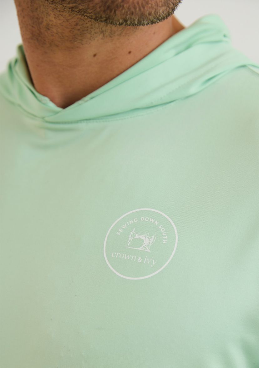 Sewing Down South x Crown & Ivy™ Craig Long Sleeve Performance Hoodie