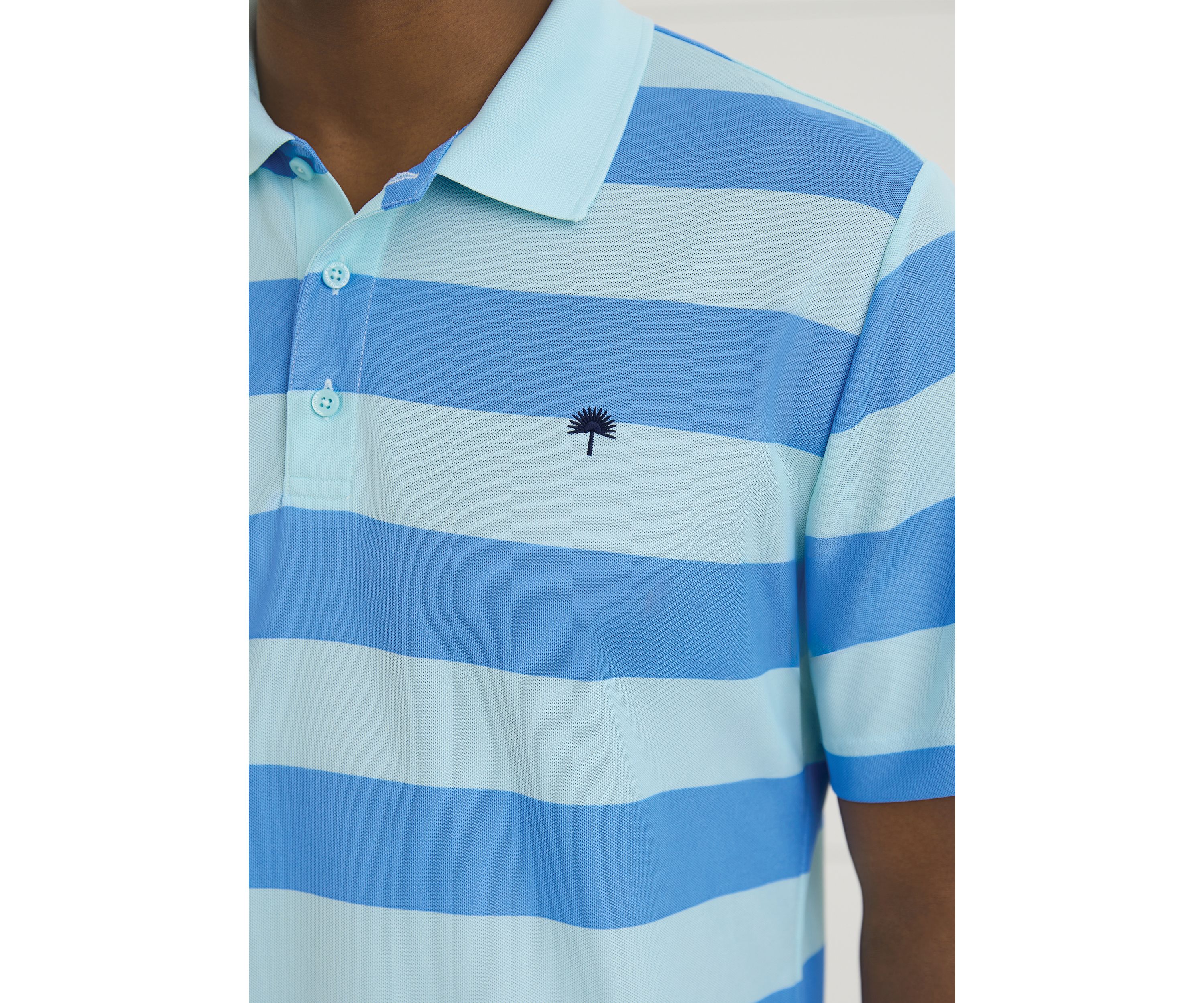 Sewing Down South x Crown & Ivy™ Tony Short Sleeve Piqué Polo Shirt		