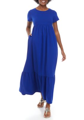 Crown Ivy Women s Short Sleeve Maxi Dress belk