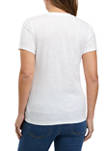 Womens Short Sleeve Essential Graphic T-Shirt