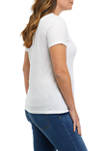 Womens Short Sleeve Essential Graphic T-Shirt