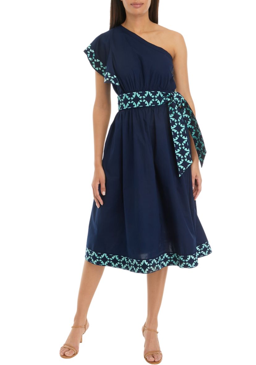 Womens One-Shoulder Dress