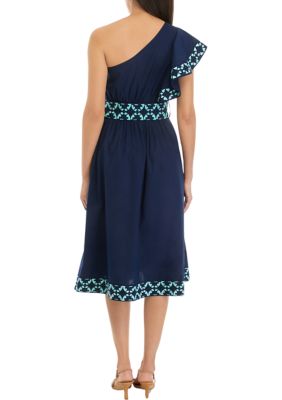 Belk navy dress best sale