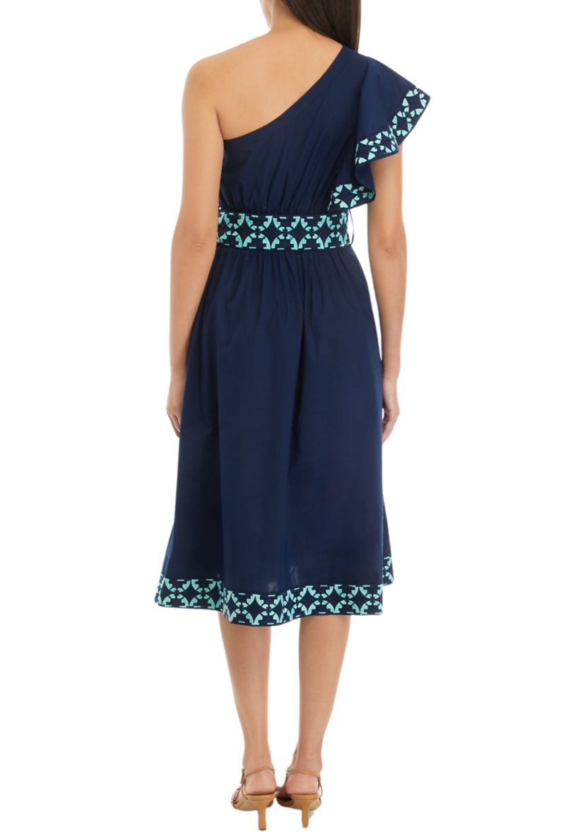 Womens One-Shoulder Dress