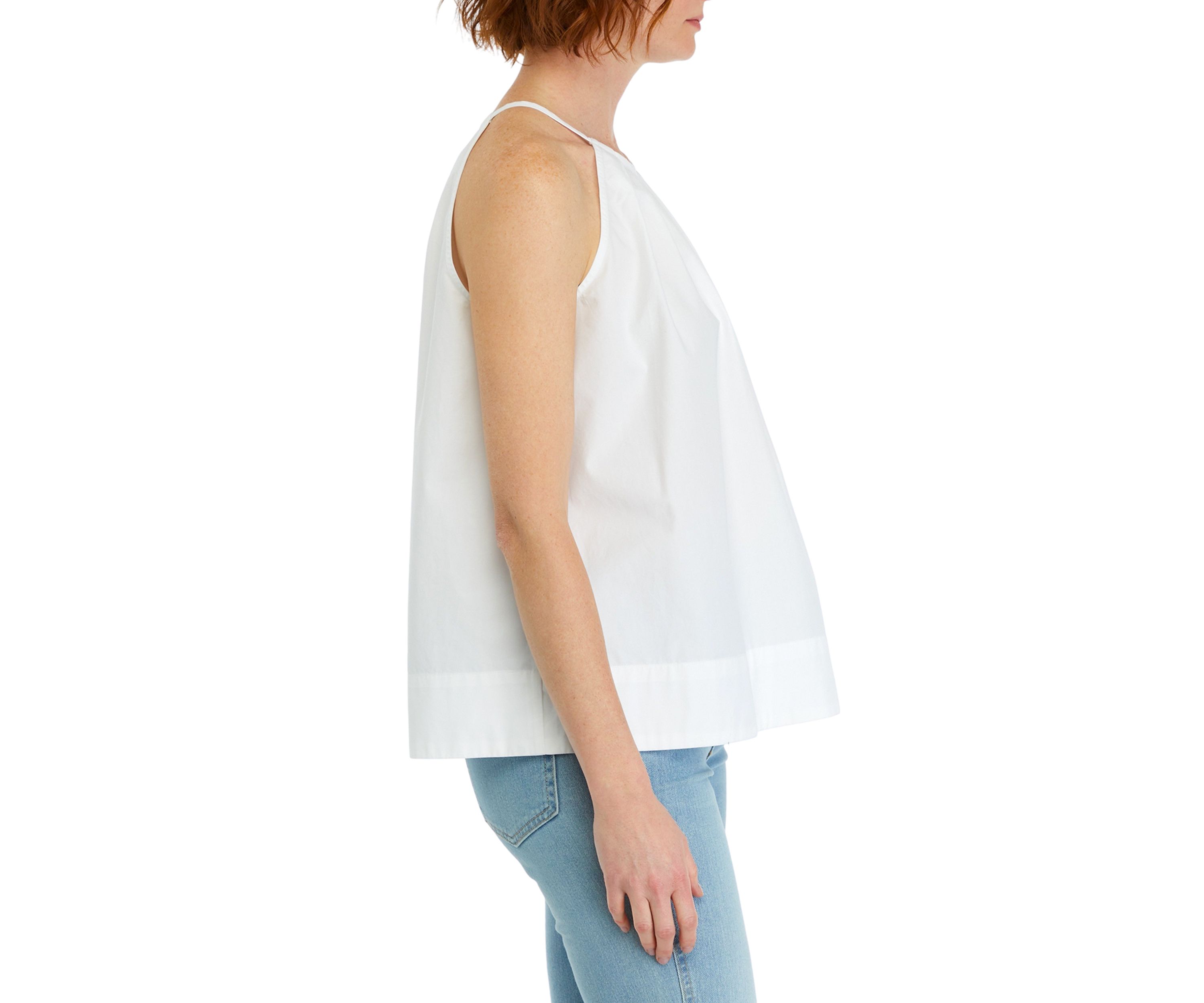 Womens Solid Halter Neck Top