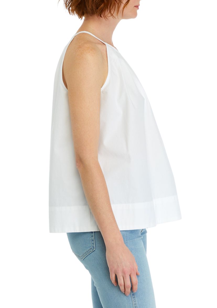 Womens Solid Halter Neck Top
