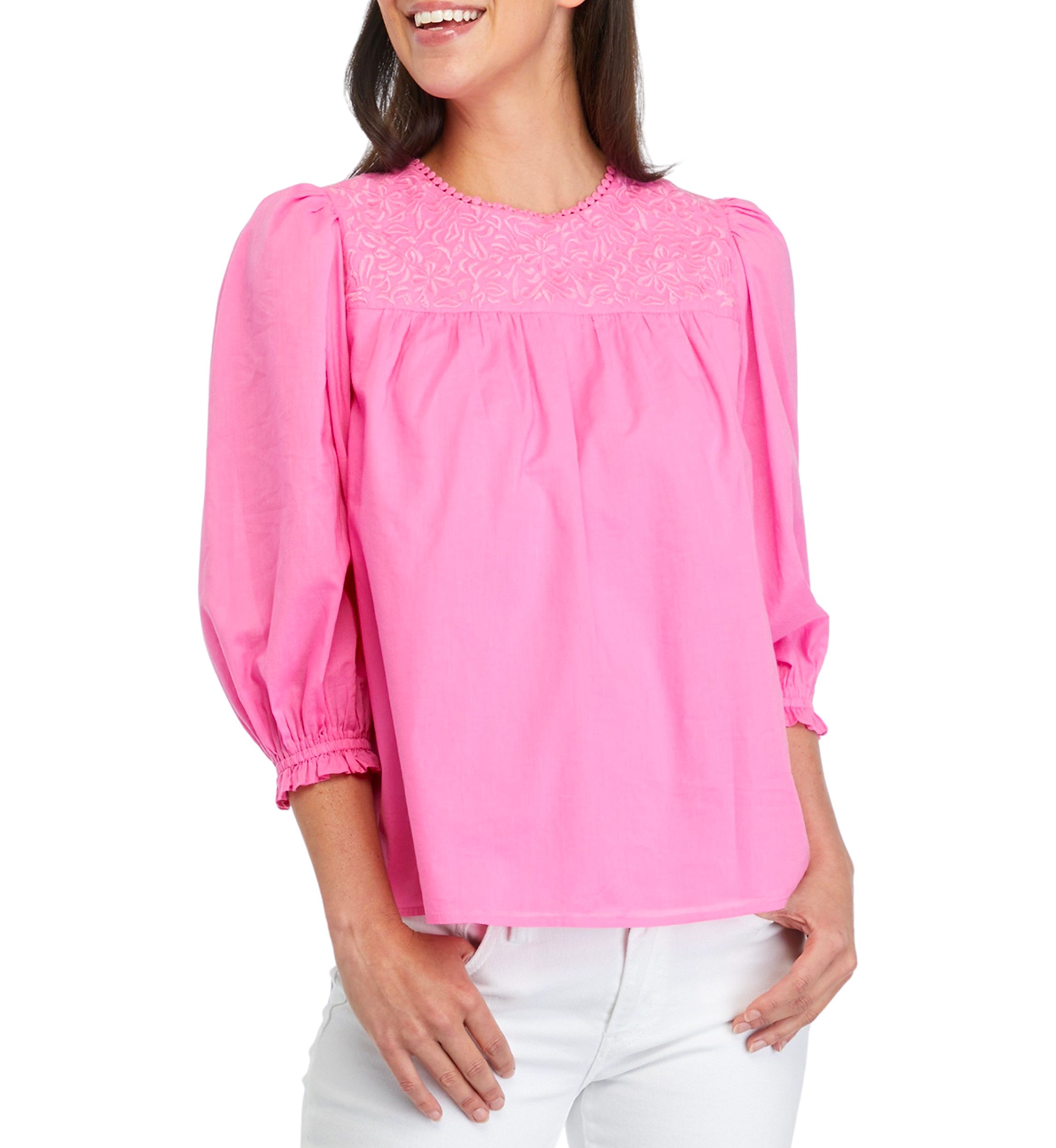 Womens Embroidered Top