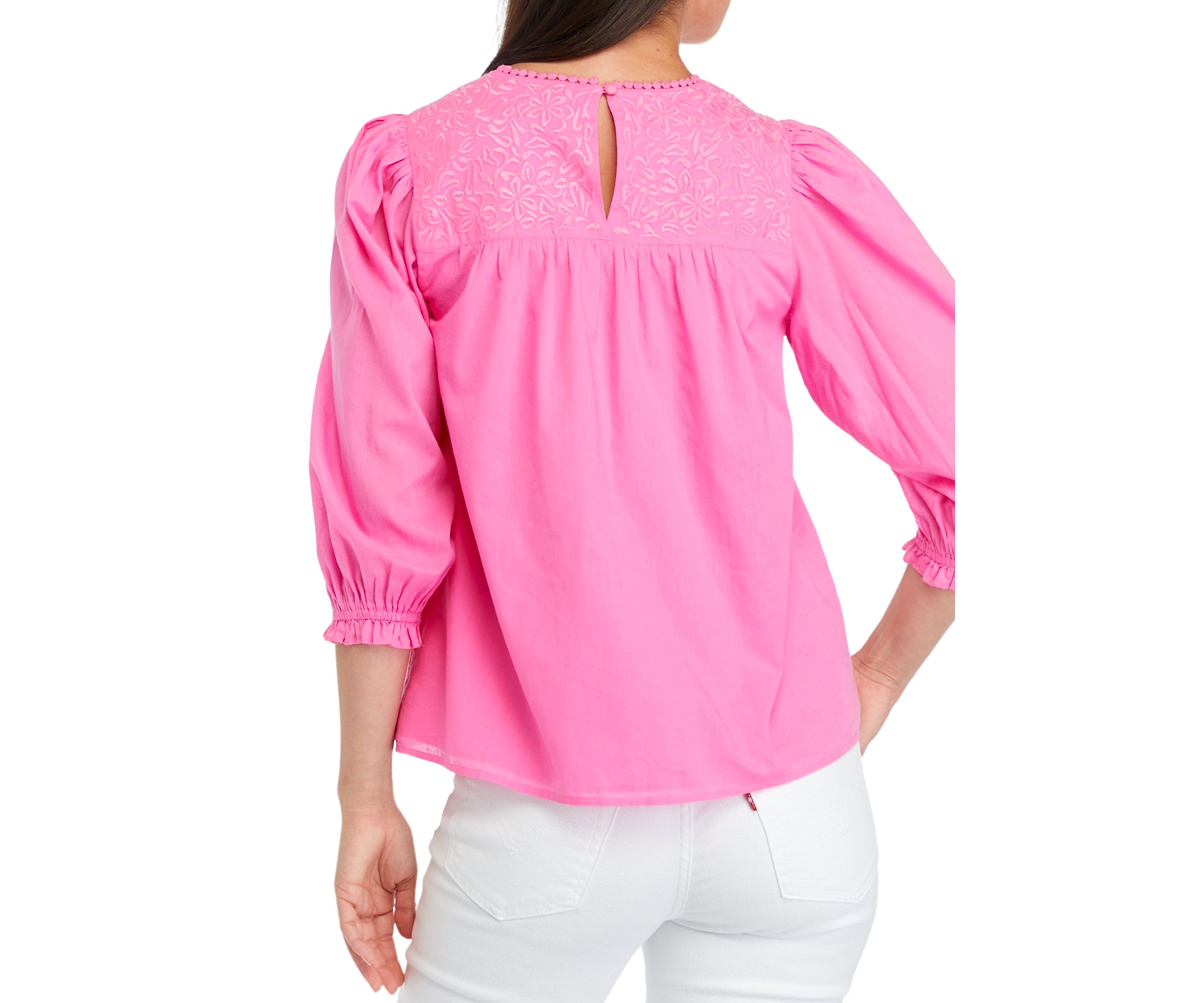 Womens Embroidered Top