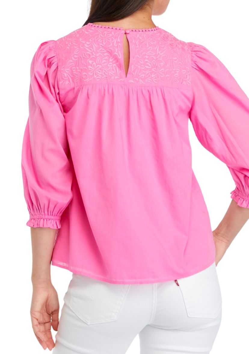 Womens Embroidered Top