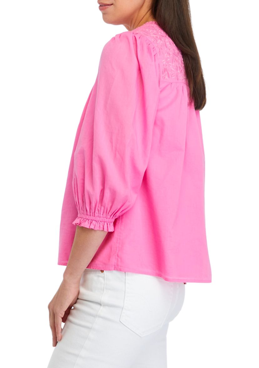 Womens Embroidered Top