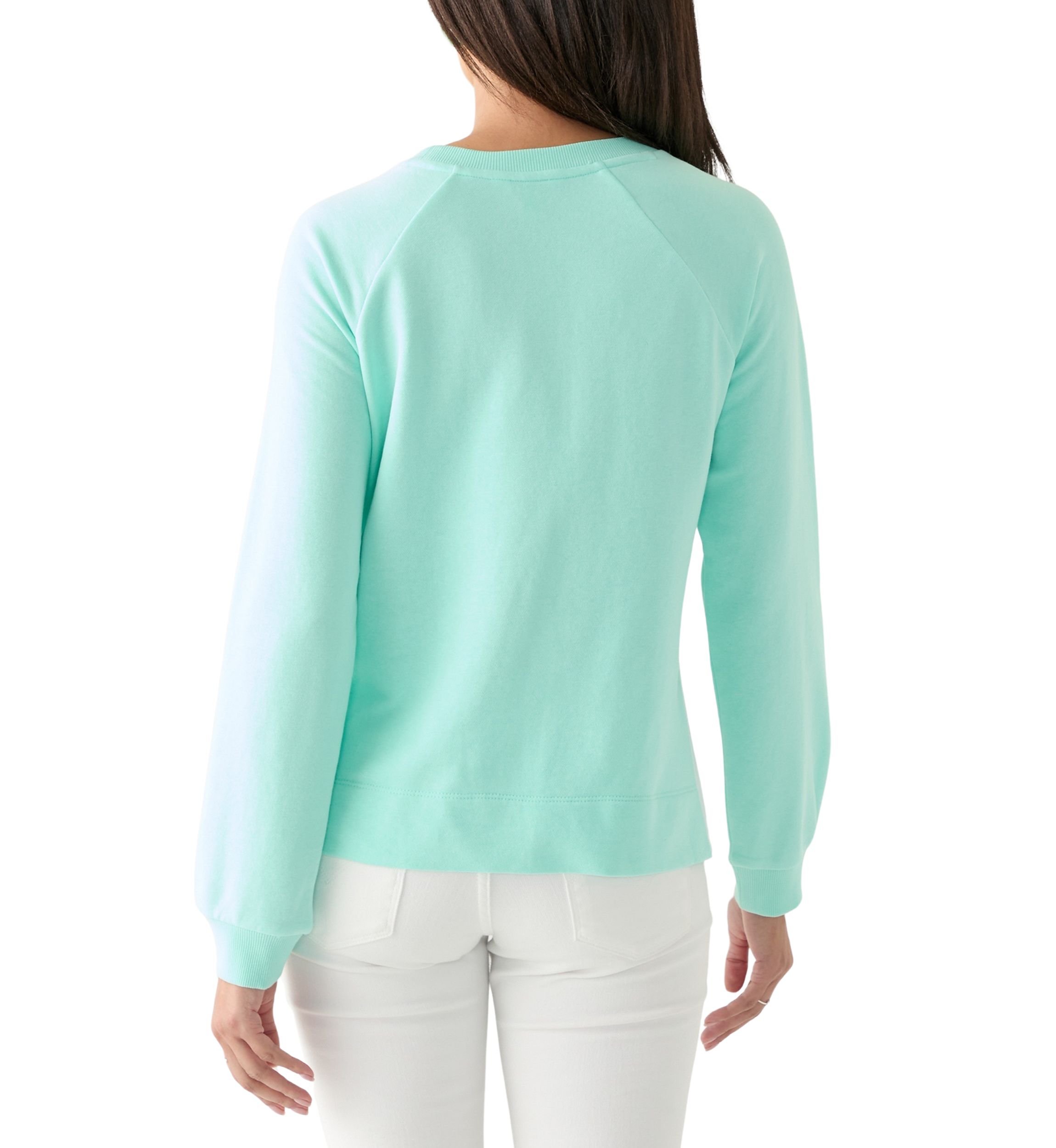 Womens Side Slit Sweeper Top