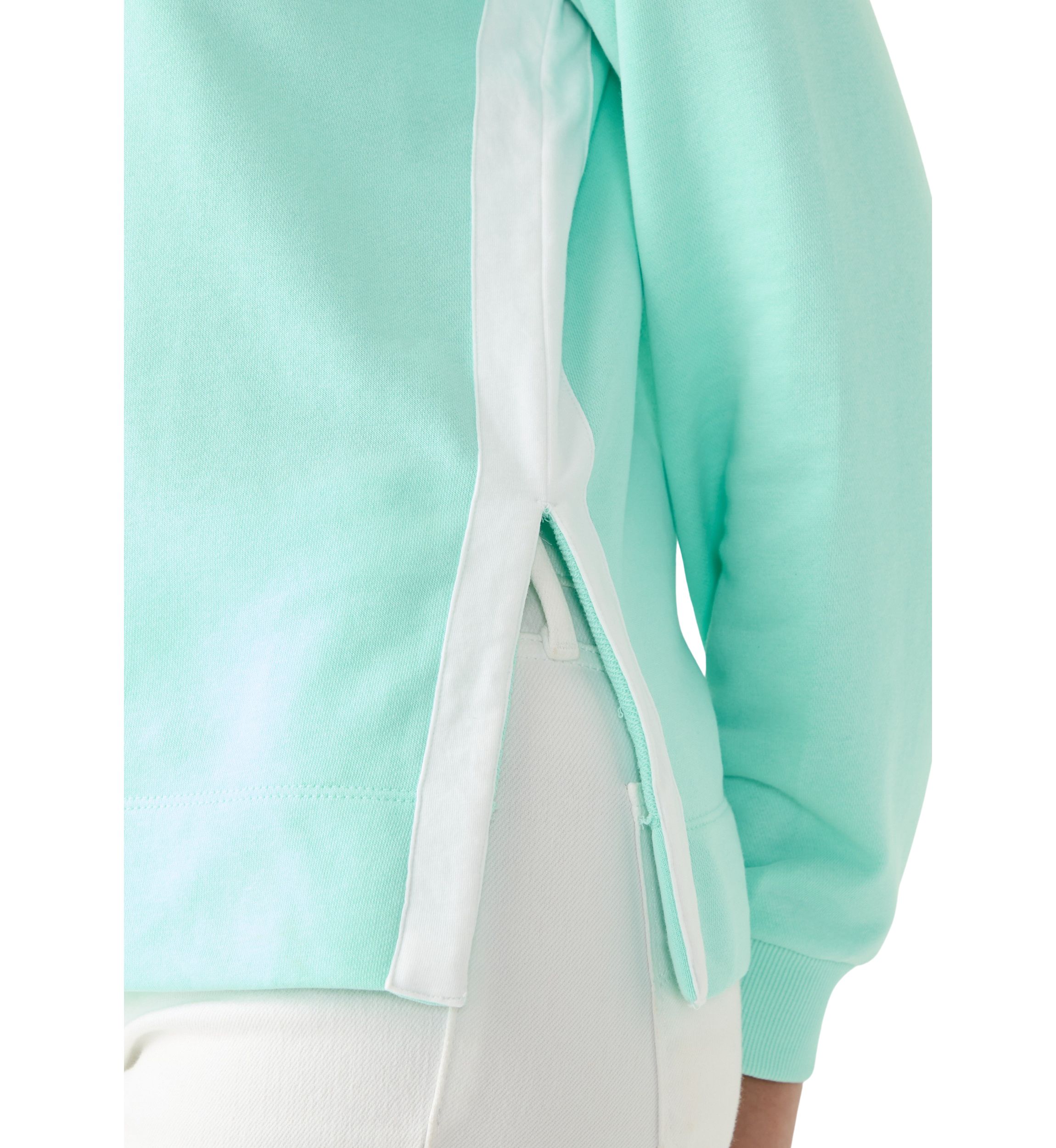 Womens Side Slit Sweeper Top