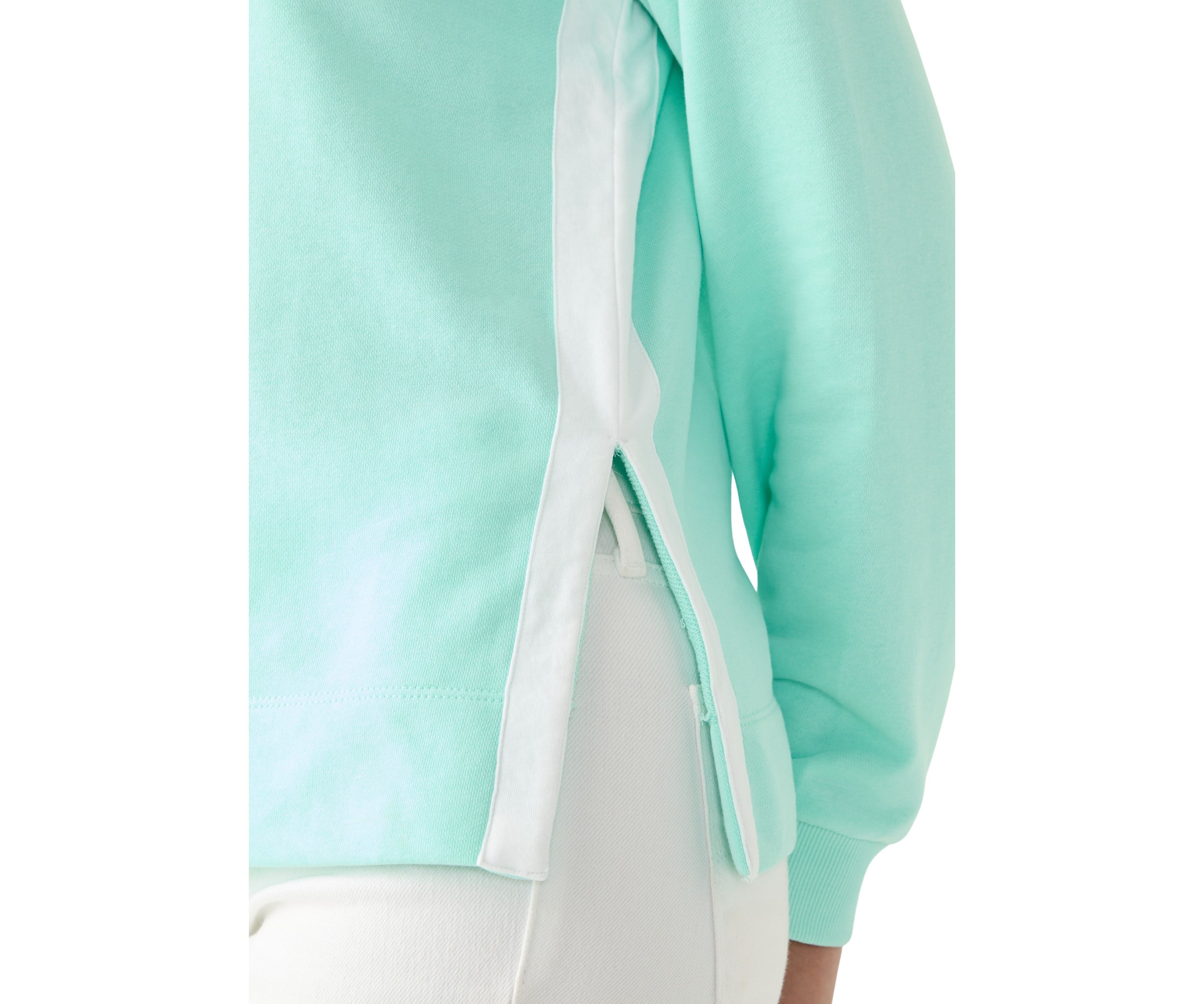 Womens Side Slit Sweeper Top