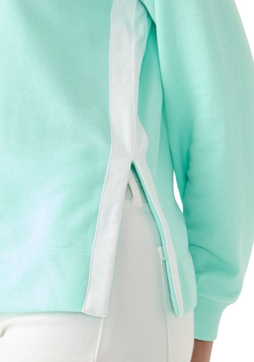 Womens Side Slit Sweeper Top