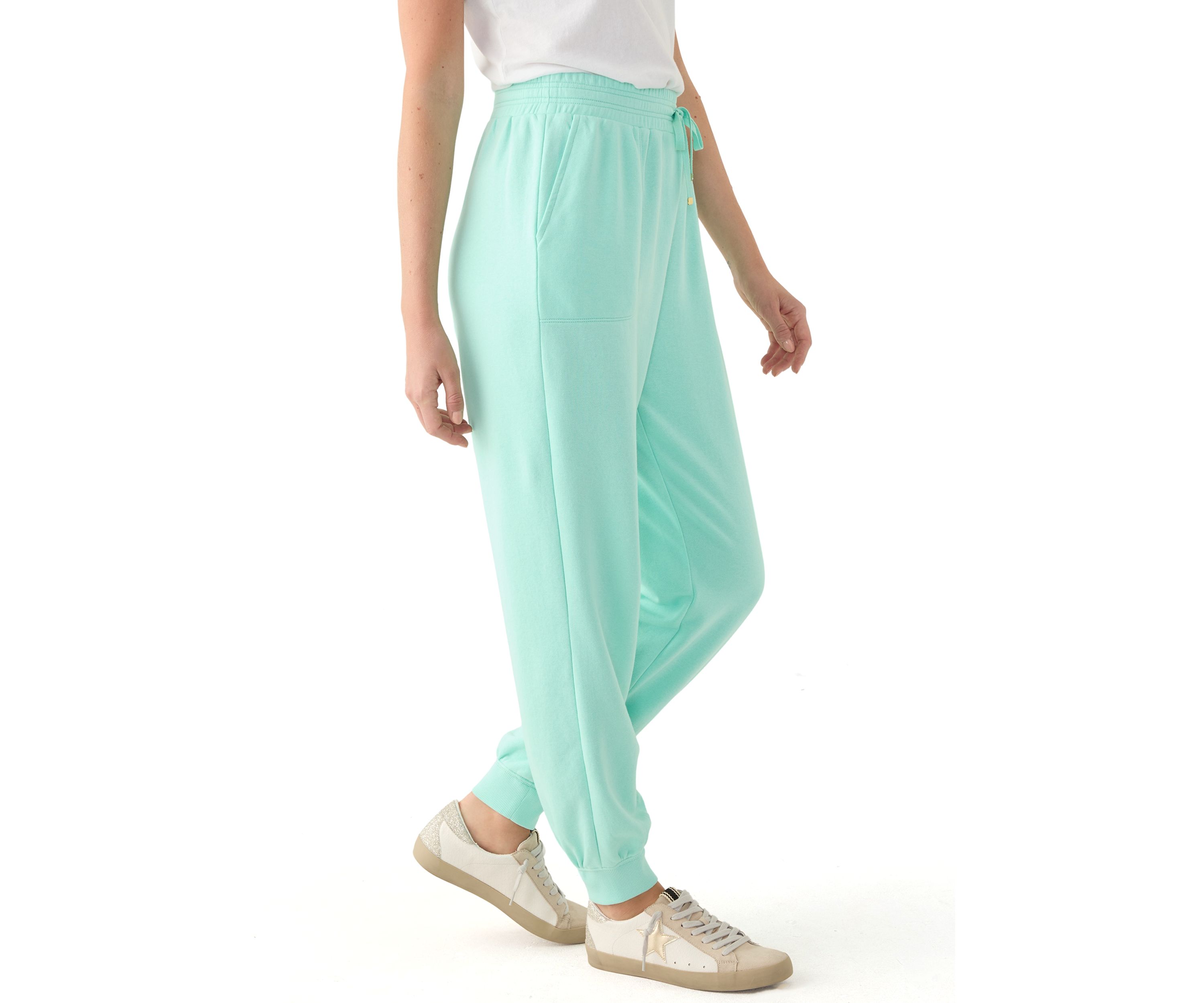 Womens Terry Jogger Pants