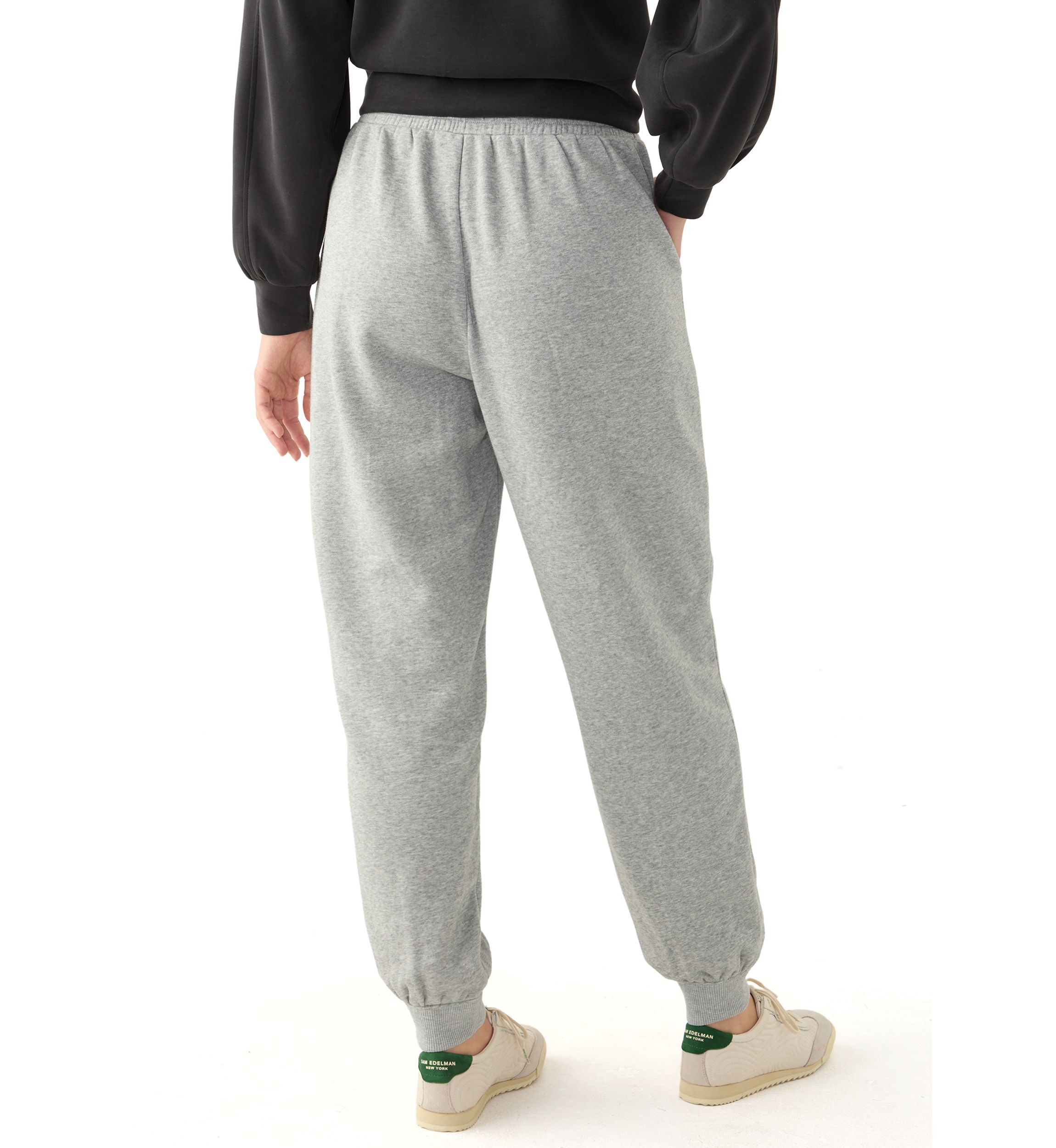 Womens Terry Heather Jogger Pants