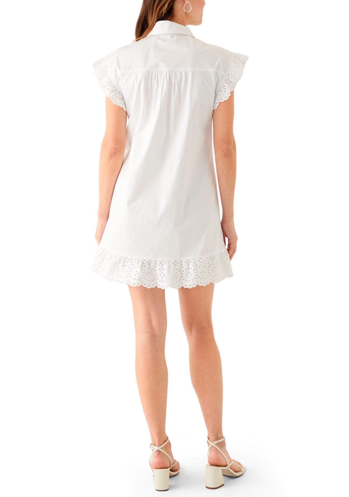 Womens Short Sleeve Peplum Dress