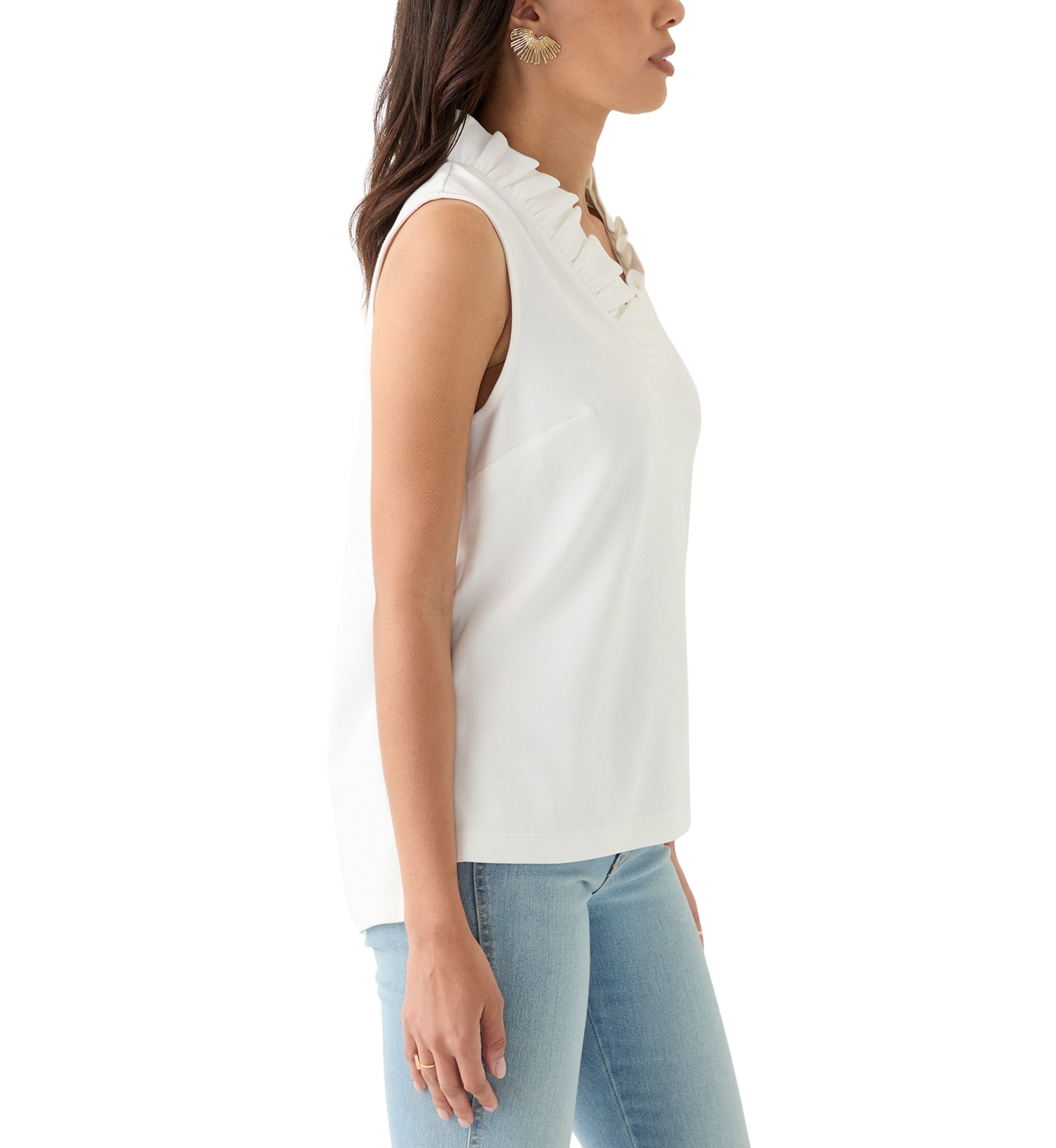 Womens Ruffle Top