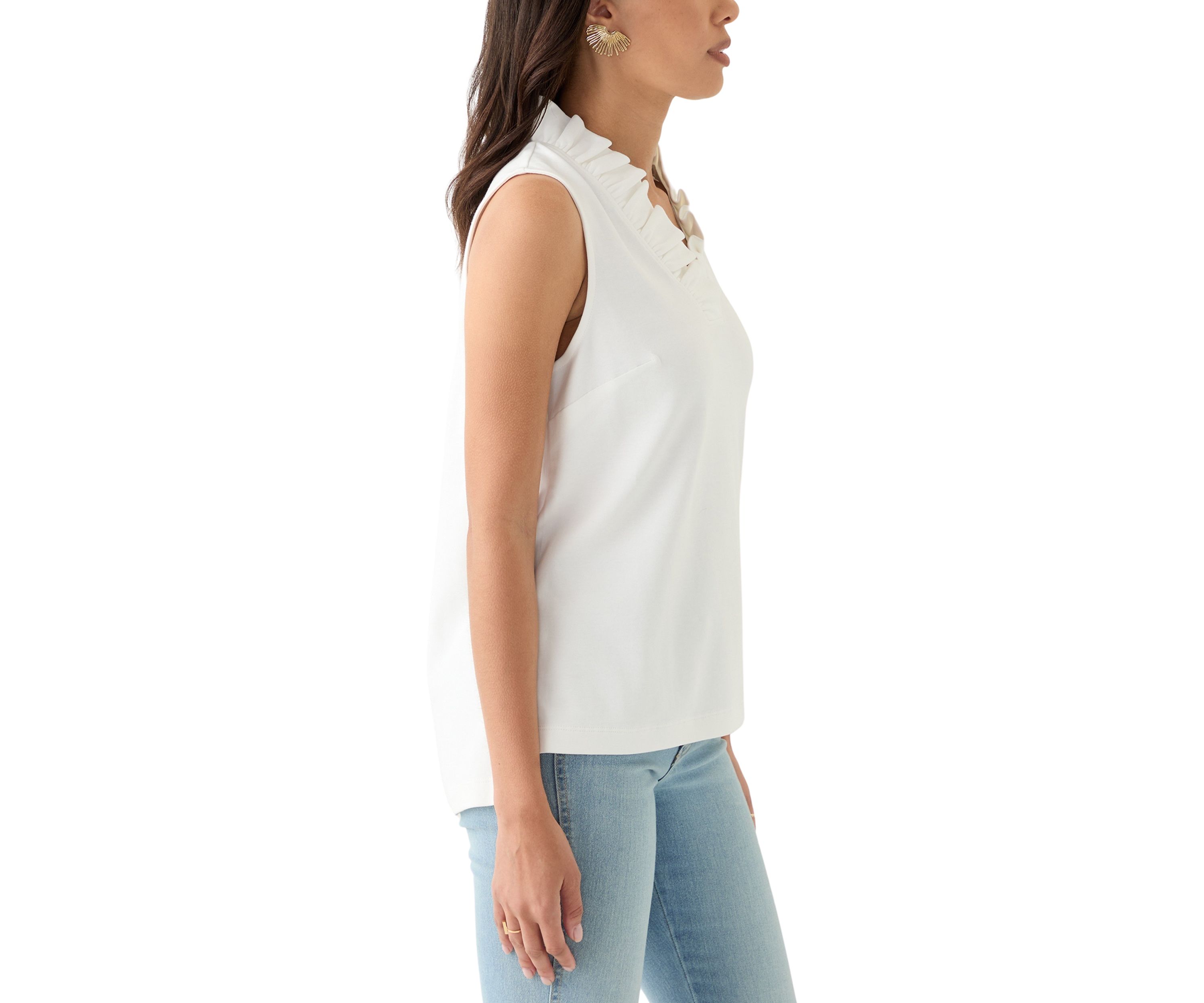 Womens Ruffle Top